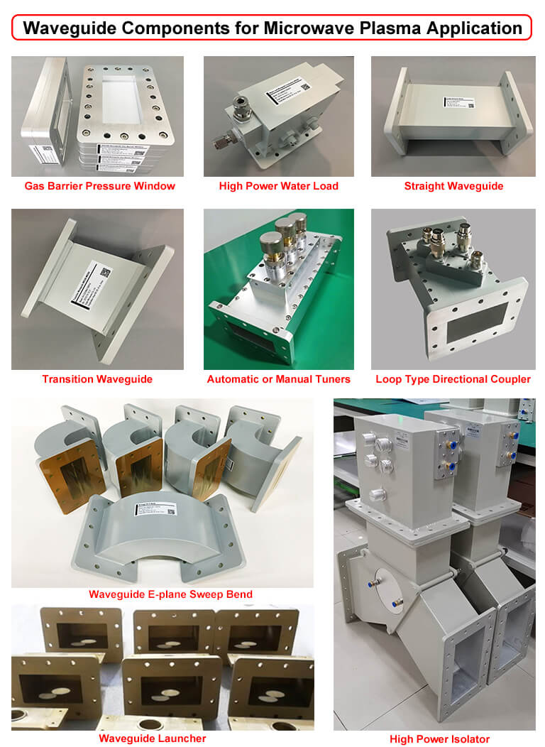 Waveguide Components for Microwave Plasma