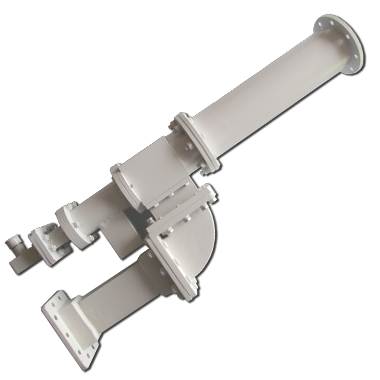 C-band 2-port waveguide diplexer made by Dolph Microwave